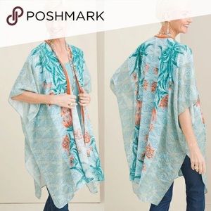 Ararat Silent Journey Gourney Kimomo Shawl Large O/S